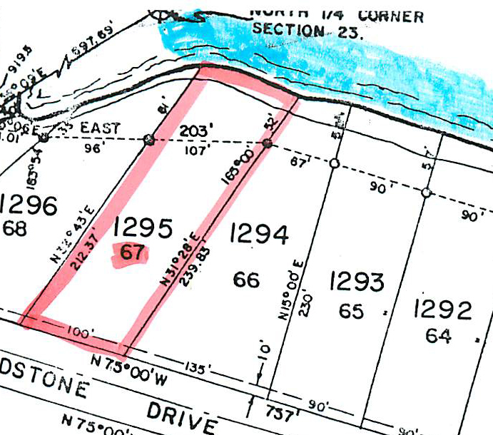 Canary 67 Waterfront Lot at Lake Redstone Sauk County Wisconsin Near